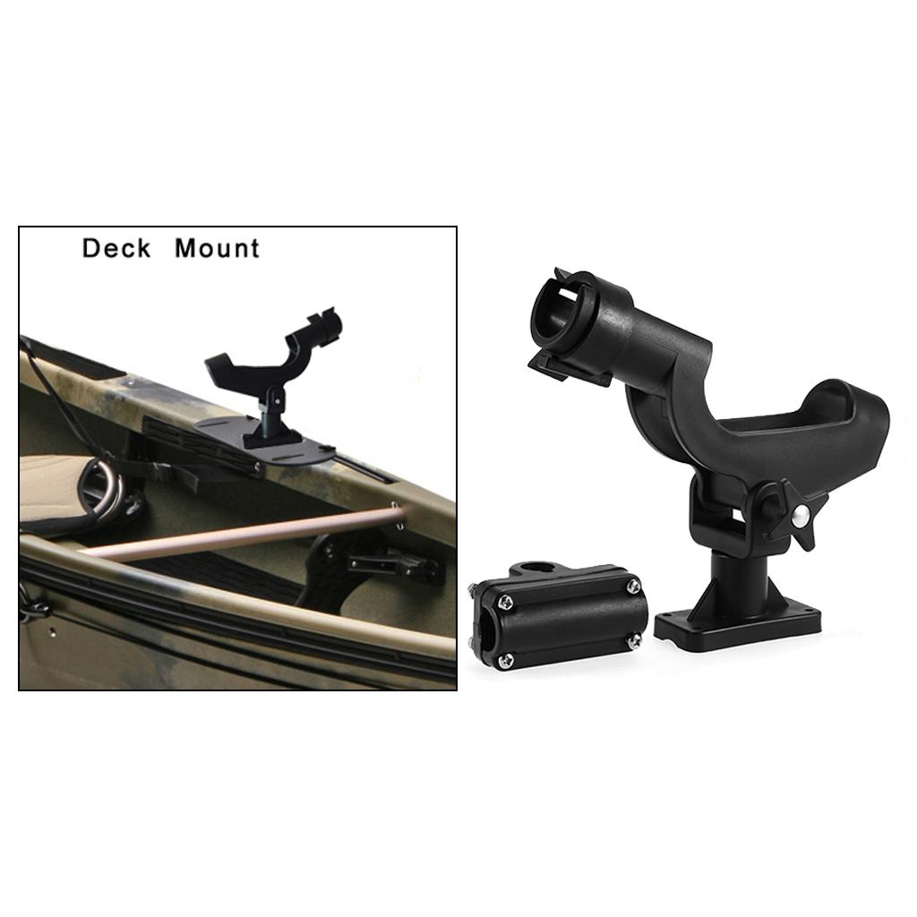Fishing Kayak Rod Holder - 360 Degree Rotating Boat Raft Fishing