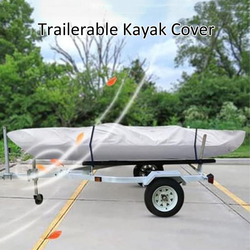 Fishing Kayak Cart - Kayak Cover With Zipper Canoe Kayak
