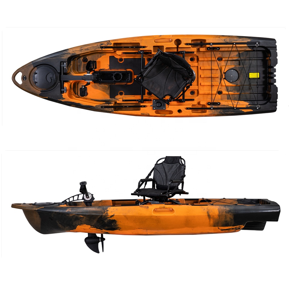 Fishing Kayak Paddle - LSF Plastic Rowing Fishing Electric Motor