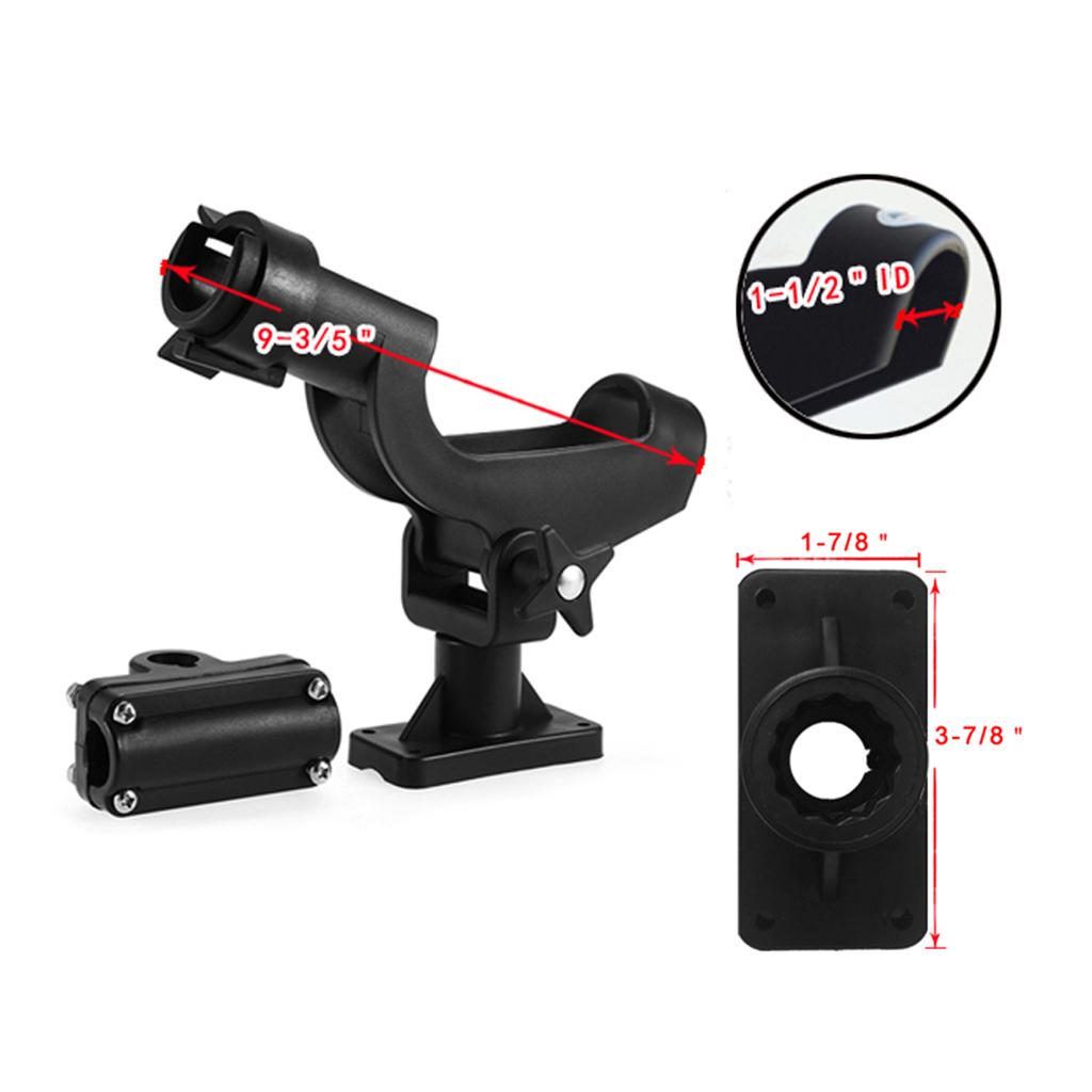 360 Degree Rotating Boat Raft  – Fishing Kayak Rod Holder recenzja i cena