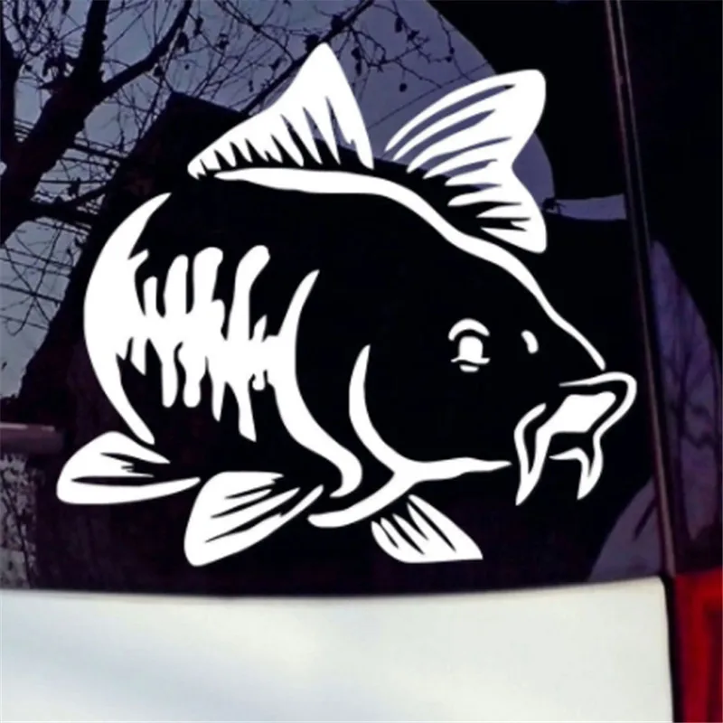 Car Sticker Cartoon Carp Fishi – Fishing Kayak Inflatable recenzja i cena
