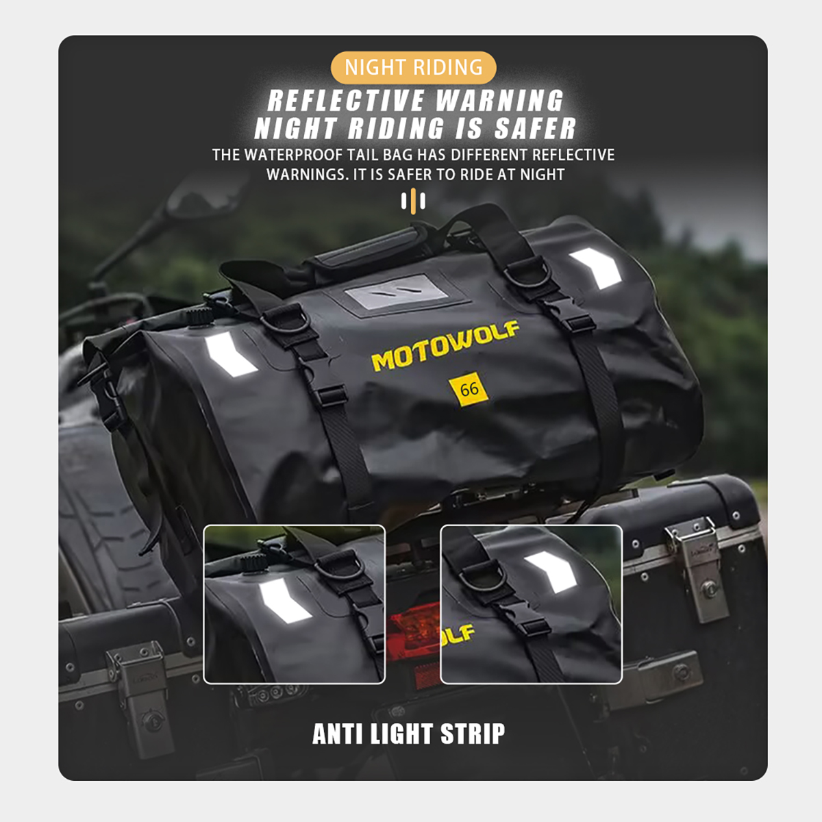 Waterproof Duffel Bag 40L/66L  – Fishing Kayak Storage Bag recenzja i cena