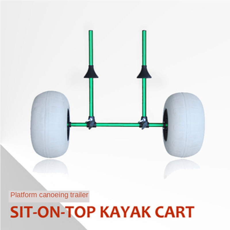 Foldable Upright Kayak Trailer – Fishing Kayak Cart recenzja i cena