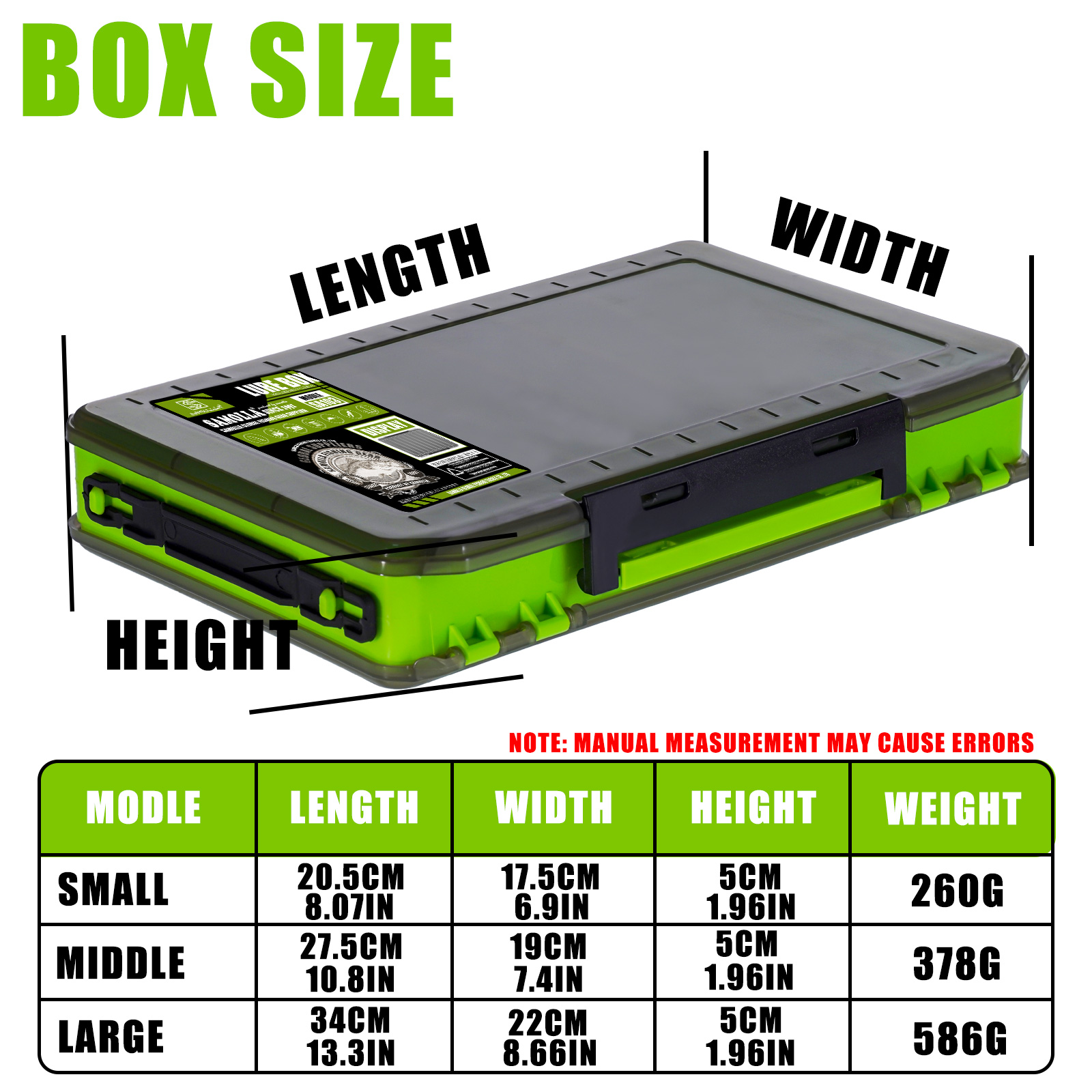 Double Sided Lure Baits Box Fi – Fishing Kayak Crate recenzja i cena