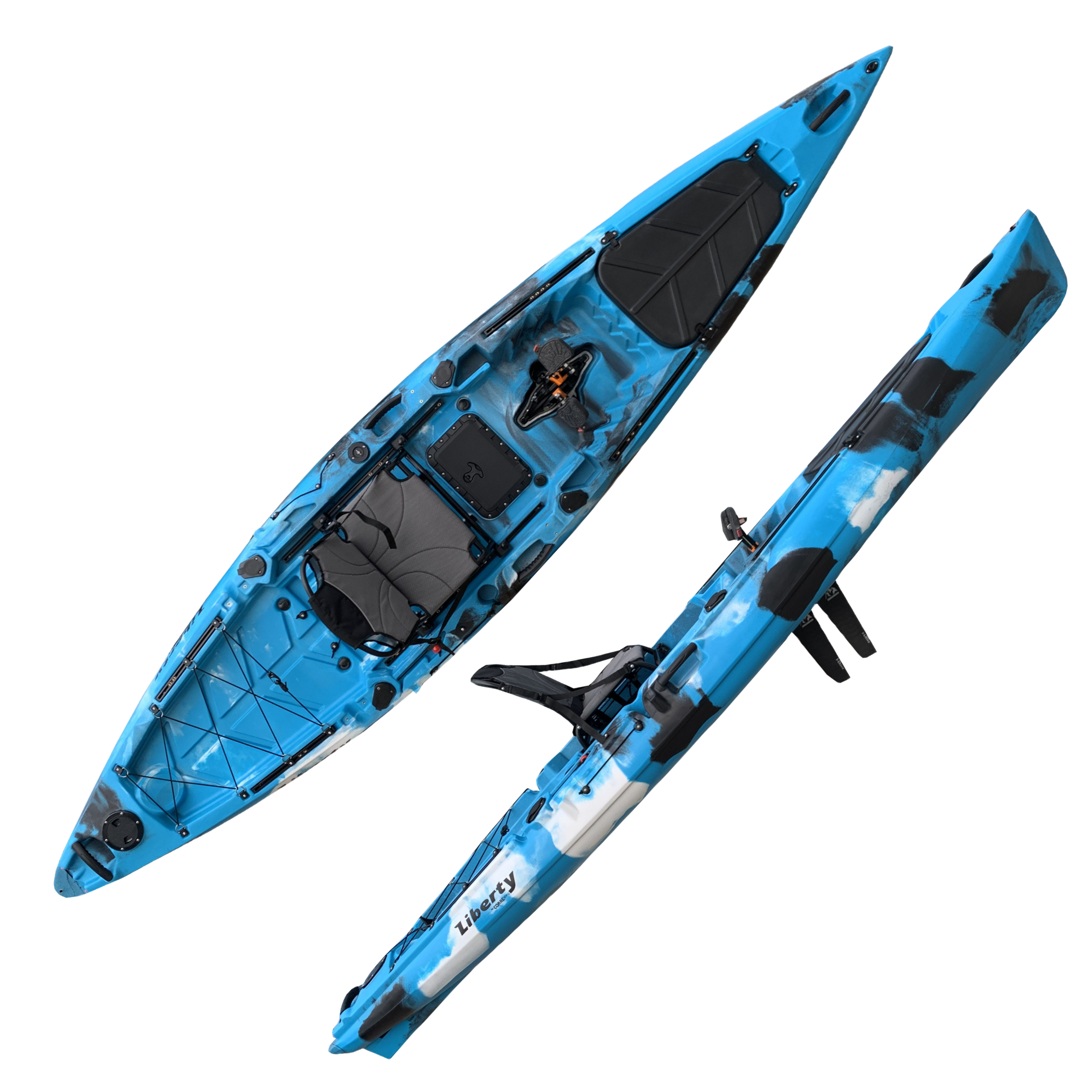 Zero Kayak New 4.15m One Perso – Fishing Kayak Pedal Drive recenzja i cena