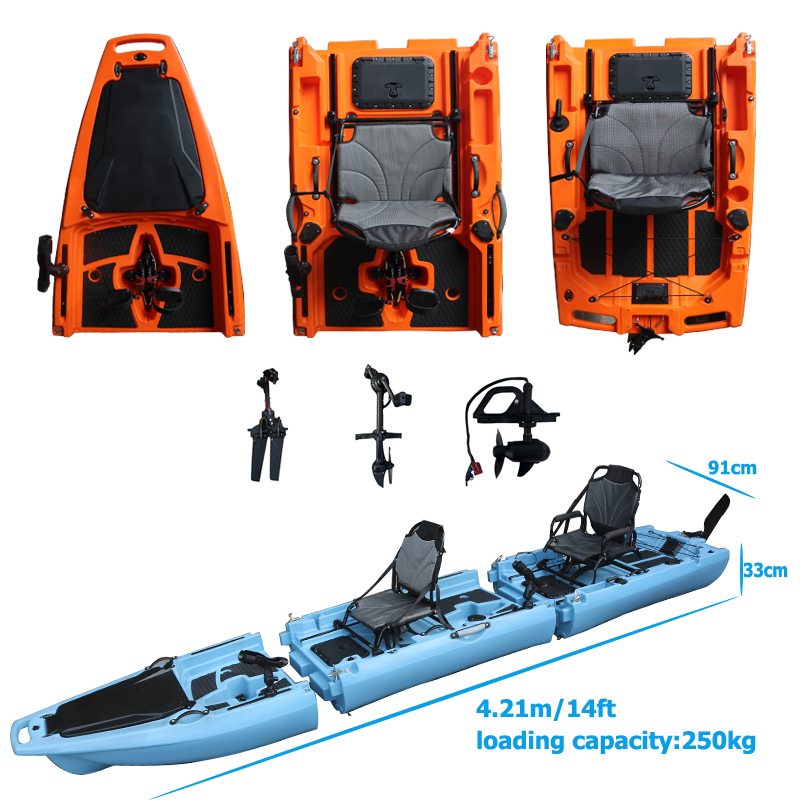 14FT 2 Person Detachable  Peda – Fishing Kayak Sit In recenzja i cena