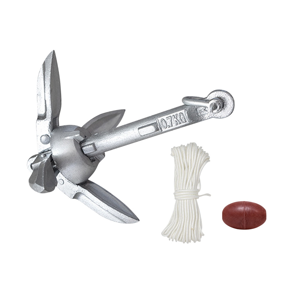 0.7KG 1.5KG Grapnel Anchor wit – Fishing Kayak Anchor recenzja i cena