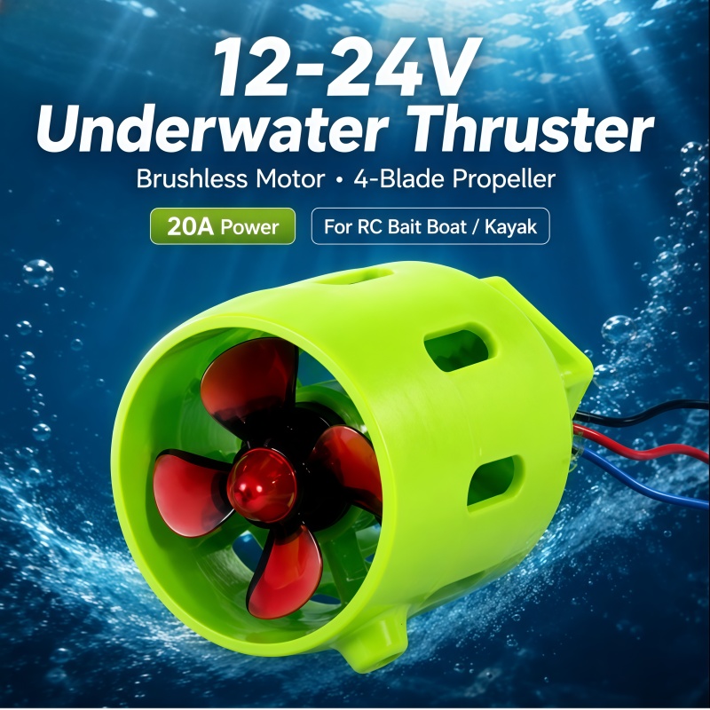 12-24V 20A Brushless Underwate – Fishing Kayak Trolling Motor recenzja i cena