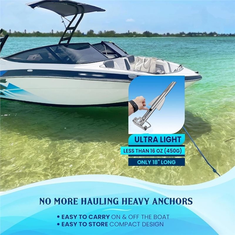 A12E-Shallow Water Boat Anchor – Fishing Kayak Anchor recenzja i cena
