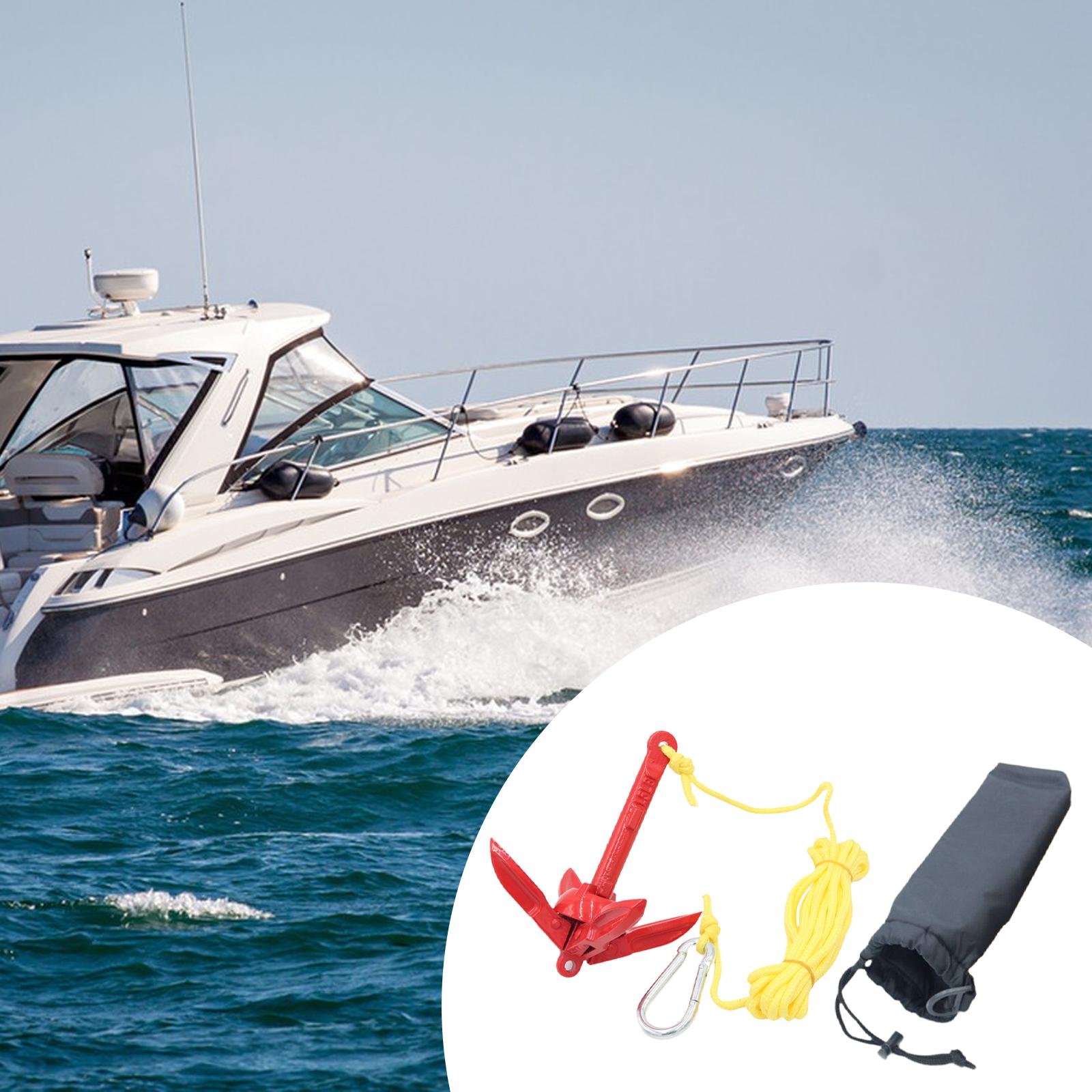 Carbon Steel Folding Boat Anch – Fishing Kayak Anchor recenzja i cena